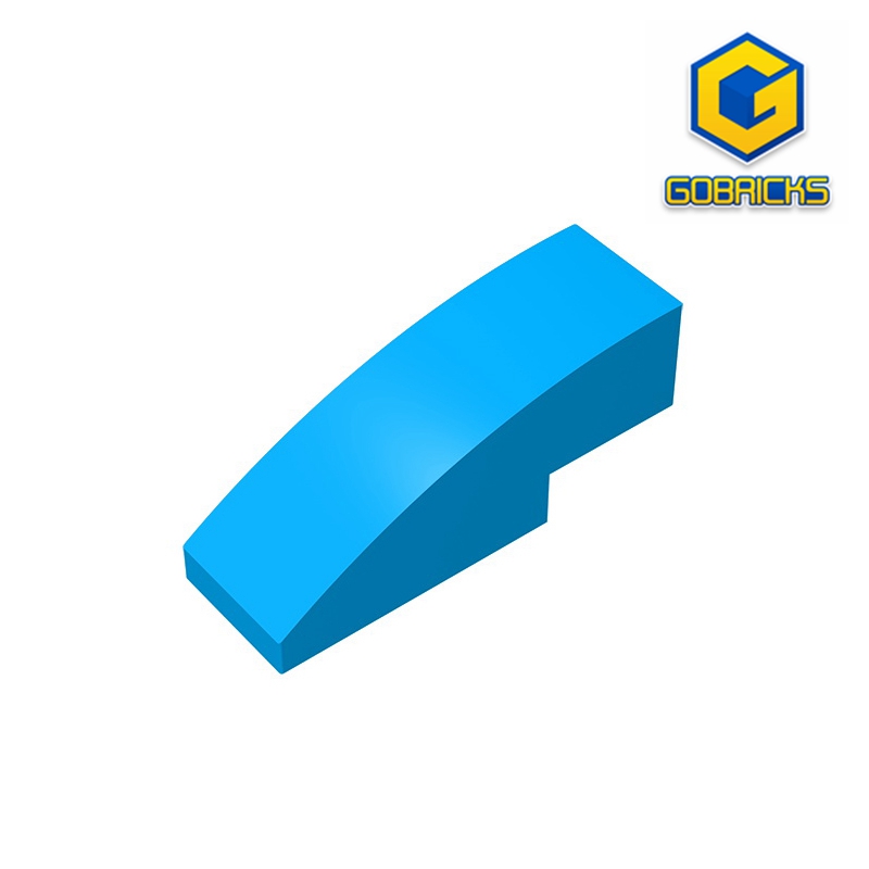 Lego Set Creator - โกบริกส์ 11477 10 ชิ้น บล็อกโค้ง 2x1x2/3