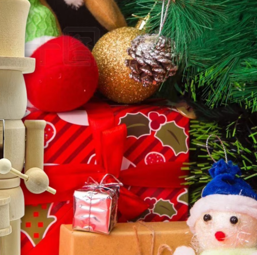 Nutcracker Figurine - ตุ๊กตานัทแครกเกอร์ งานแฮนด์เมด ไม่ทาสี รูปปั้นไม้ ของตกแต่งคริสต์มาส ของประดับตกแต่งนัทแครกเกอร์สำหรับห้องนั่งเล่นและเตาผิง