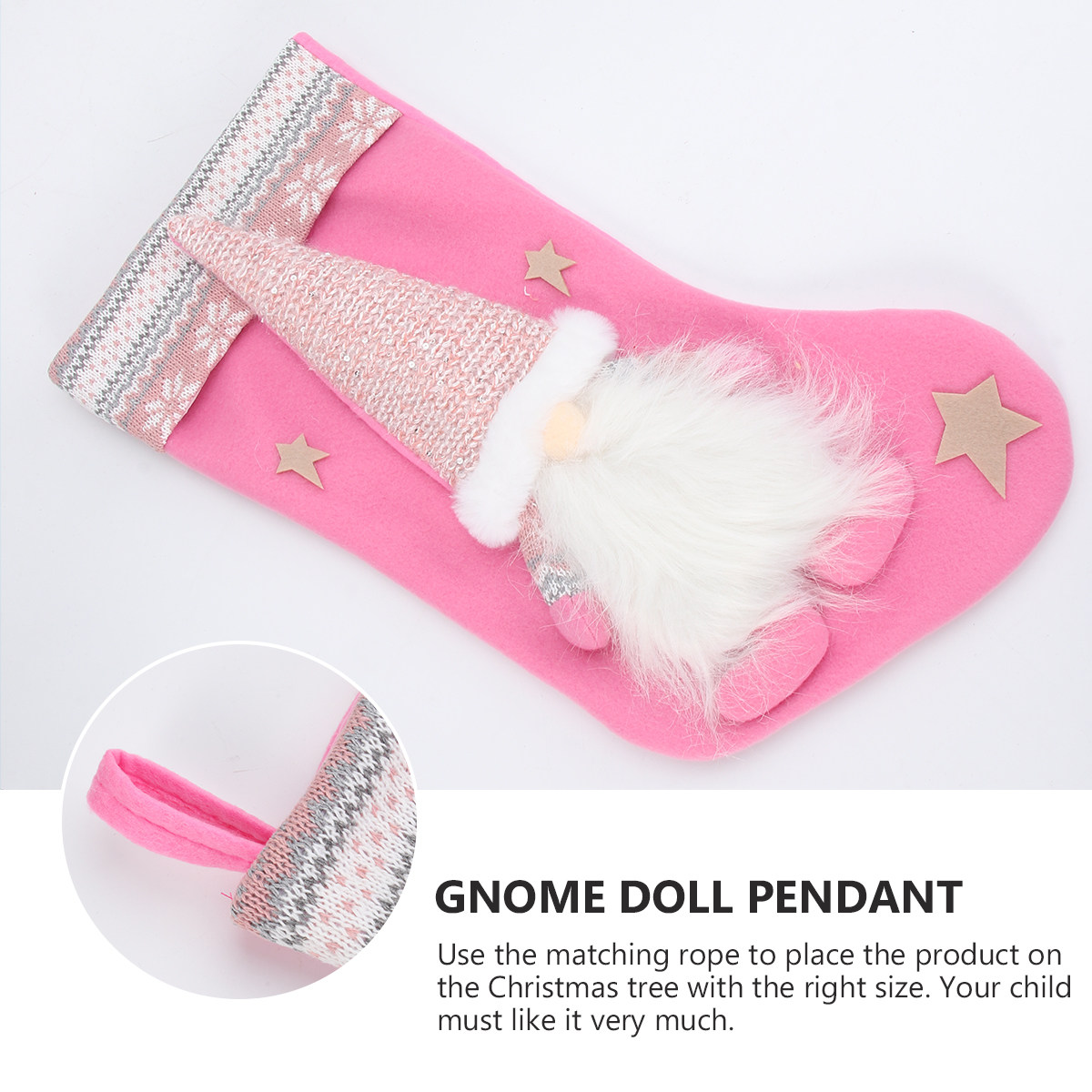 ถุงแขวนคริสต์มาสแบบไม่มีหน้า ข - Christmas Stocking Hanging บทวิจารณ์และราคา