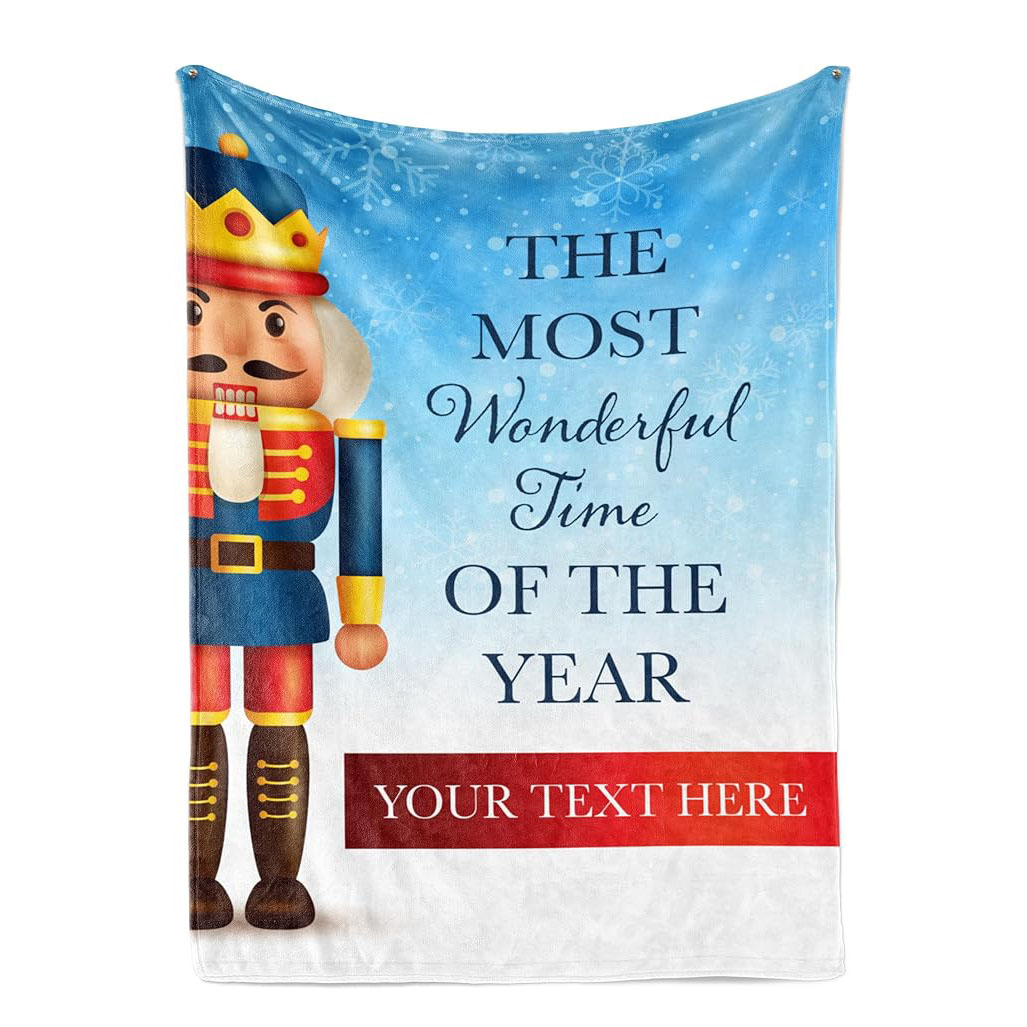 ผ้าห่มลายนัทแครกเกอร์แบบกำหนดเ - Christmas Throw Blanket บทวิจารณ์และราคา