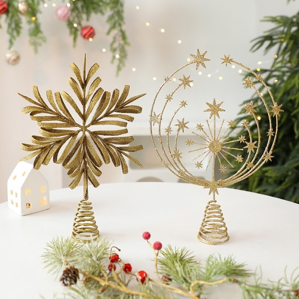 เครื่องประดับต้นคริสต์มาสรูปดา - Star Tree Topper บทวิจารณ์และราคา