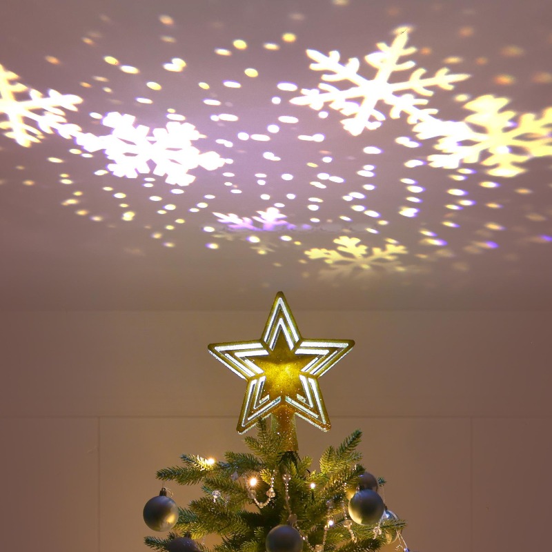ไฟ LED โปรเจคเตอร์รูปดาวห้าแฉก - Star Tree Topper บทวิจารณ์และราคา