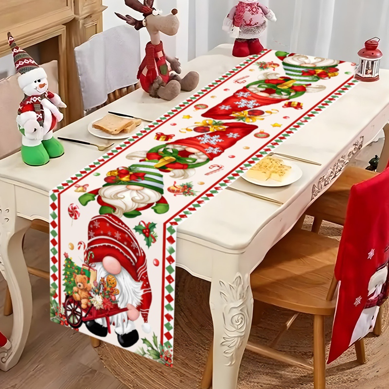 คริสต์มาสตารางRunner Faceless  - Christmas Table Runner บทวิจารณ์และราคา