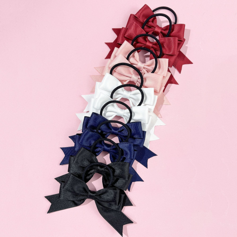 ยางรัดผมแบบโบว์ 2 ชิ้น หวานและ - Ribbon Bow Gift บทวิจารณ์และราคา