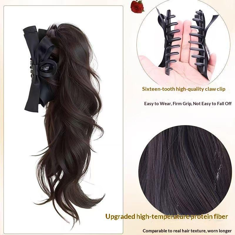วิกผมหางม้าแบบหนีบ 14 นิ้ว พร้ - Ribbon Bow Gift บทวิจารณ์และราคา
