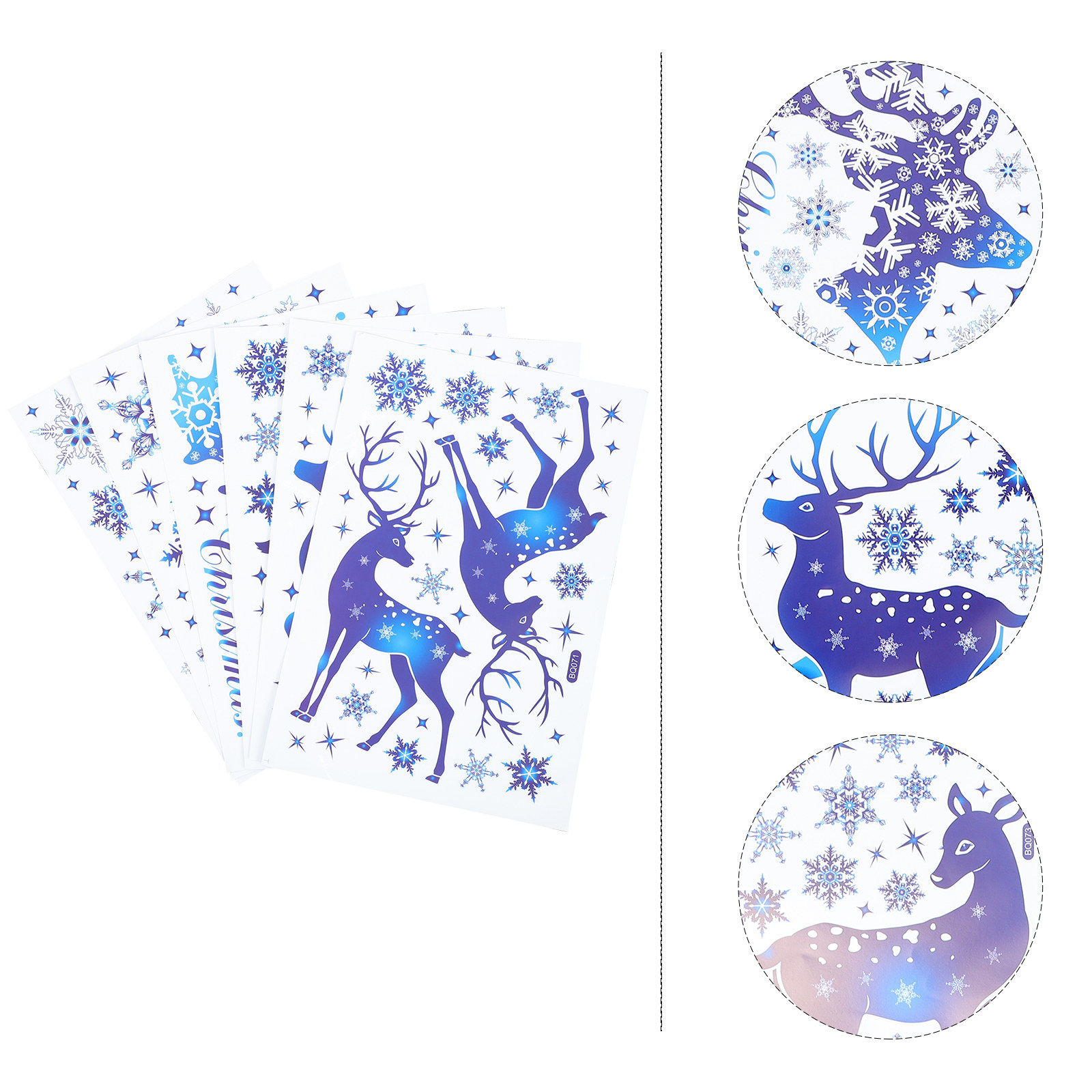 สติ๊กเกอร์ติดหน้าต่างลายเกล็ดห - Snowflake Window Decal บทวิจารณ์และราคา