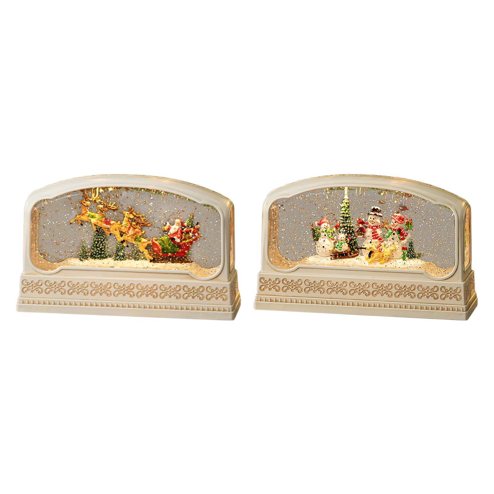 กล่องดนตรีลูกโลกหิมะเรืองแสง ค - Snow Globe Musical บทวิจารณ์และราคา