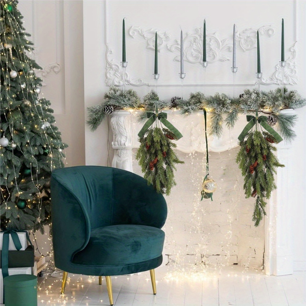 พวงมาลัยคริสต์มาสทรงหยดน้ำ - พ - Christmas Tree Artificial บทวิจารณ์และราคา