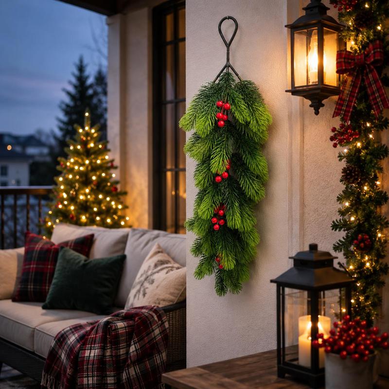พุ่มสนประดิษฐ์แบบแขวนเดี่ยว ตก - Christmas Tree Artificial บทวิจารณ์และราคา