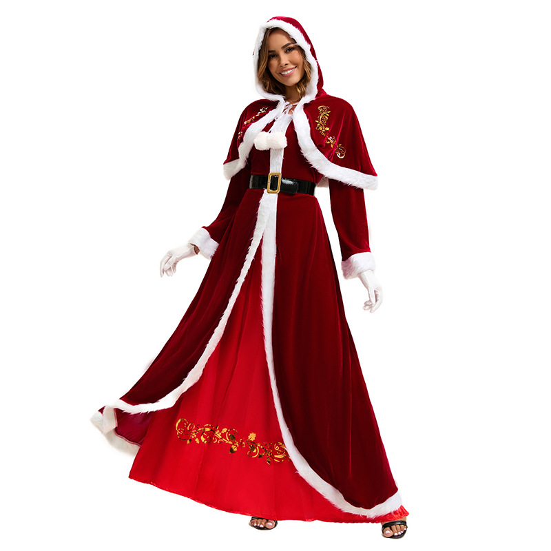 ชุดซานต้าคลอสแขนยาวสำหรับคริสต - Elf Costume Christmas บทวิจารณ์และราคา
