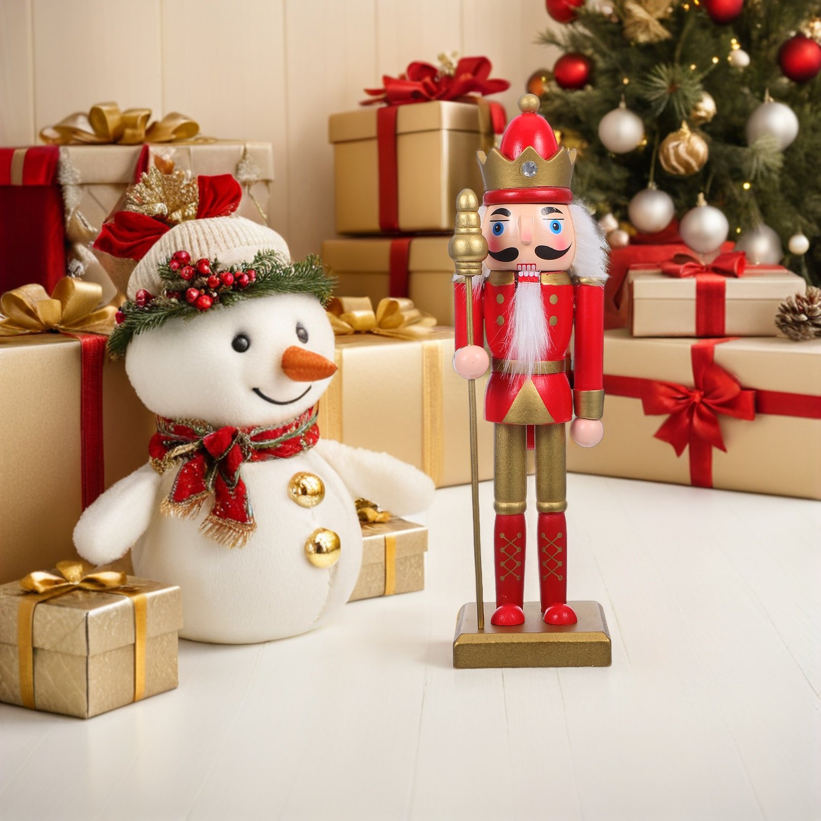 ของตกแต่งคริสต์มาสรูปทหารนัทแค - Nutcracker Figurine บทวิจารณ์และราคา