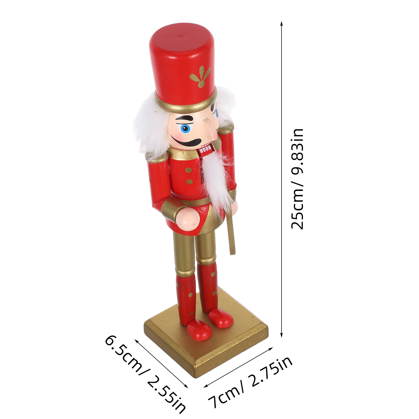 ของตกแต่งคริสต์มาสรูปทหารนัทแค - Nutcracker Figurine บทวิจารณ์และราคา