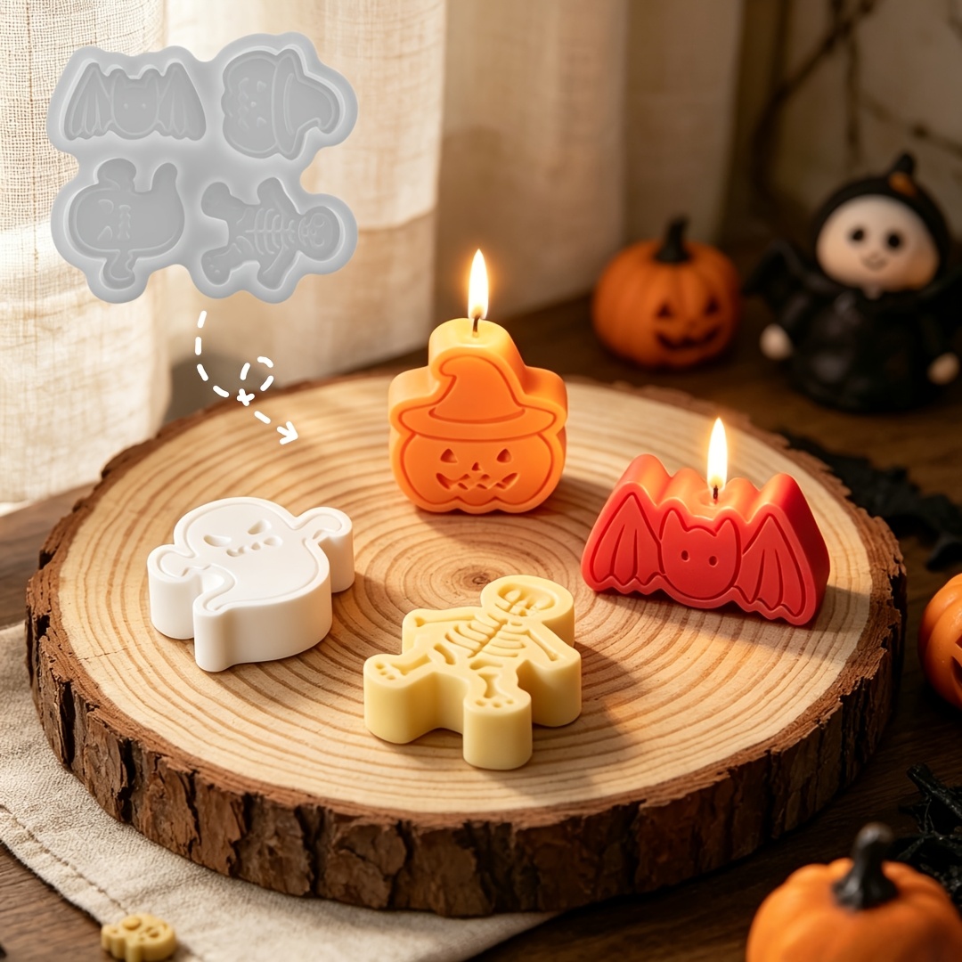 ชุดแม่พิมพ์ซิลิโคน 4 ช่องสำหรั - Holiday Candle Set บทวิจารณ์และราคา