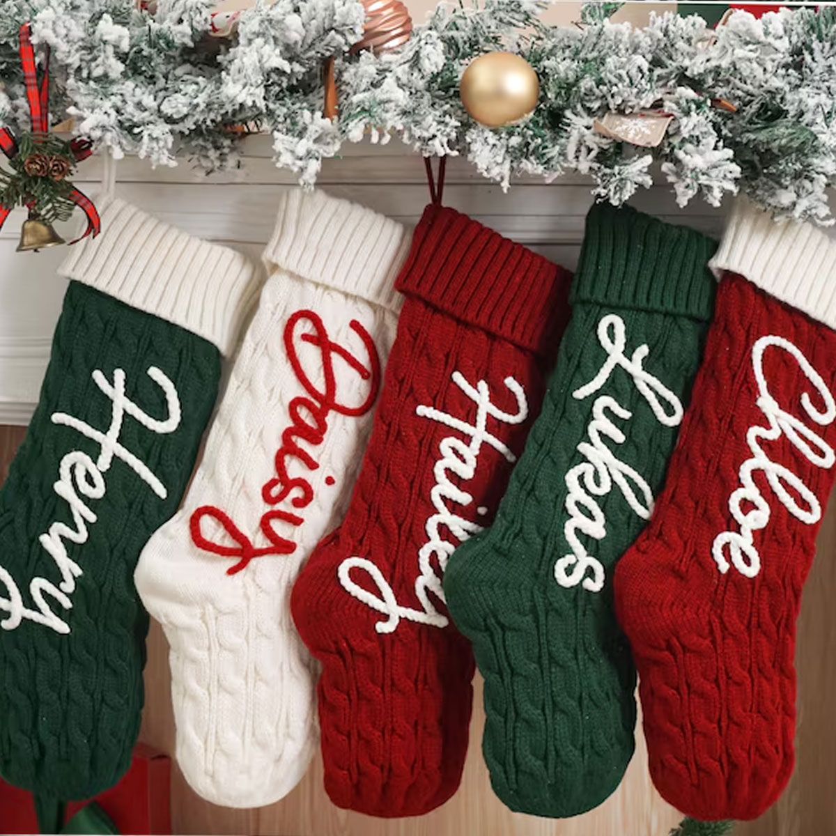 ถุงเท้าตกแต่งคริสต์มาส 1 ชิ้น, - Christmas Stocking Hanging บทวิจารณ์และราคา