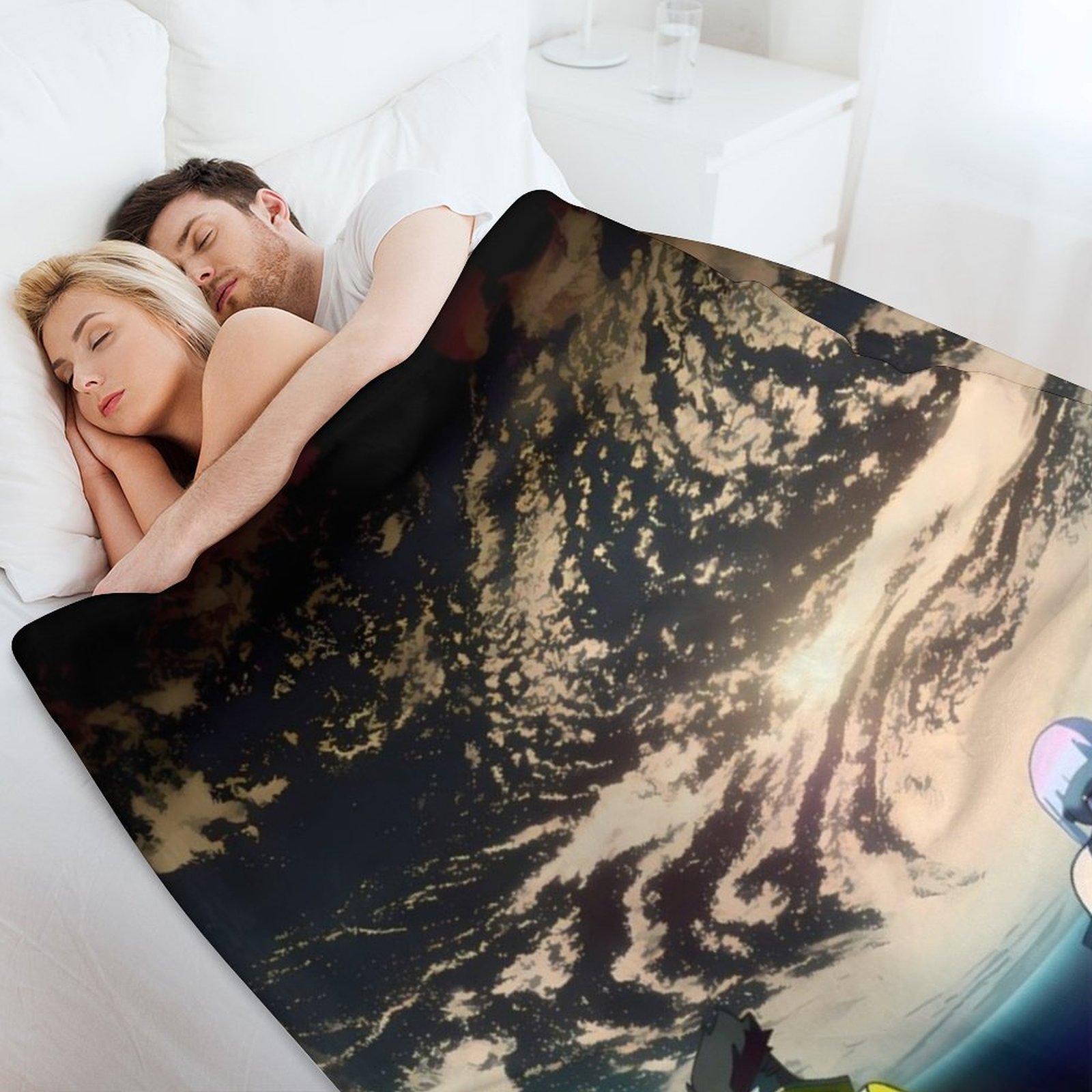 ผ้าห่มลาย Cyberpunk EdgeRunner - Christmas Throw Blanket บทวิจารณ์และราคา