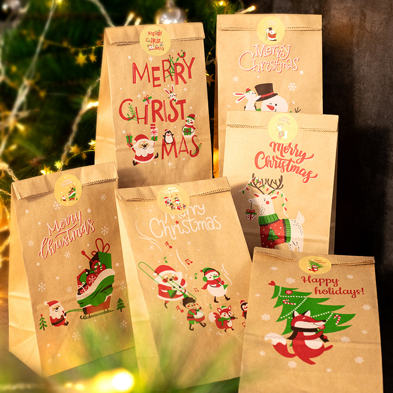 ถุงของขวัญคริสต์มาสถุงกระดาษคร - Advent Calendar Gift บทวิจารณ์และราคา